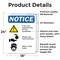 Signmission Safety Culture Sign, 18 in Width, Vinyl Decal, Rectangle OS-2PACK-NS-D-1824-25575 - alternate 5